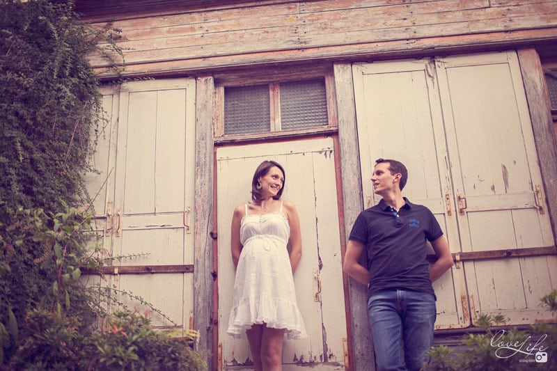 photographe grossesse couple Neauphle le Chateau