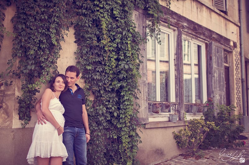 photographe grossesse couple Neauphle le Chateau