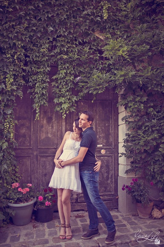 photographe grossesse couple Neauphle le Chateau